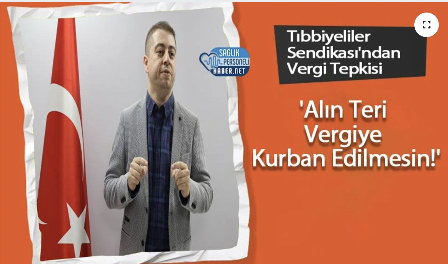 Tıbbiyeliler Sendikası'ndan Vergi Tepkisi: 'Alın Teri Vergiye Kurban Edilmesin!'